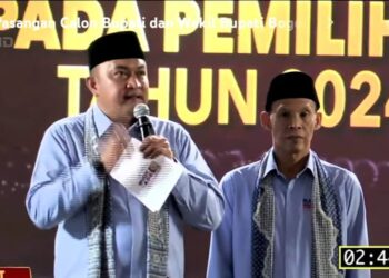 Saling serang Pertanyaan saat Debat Paslon Calon Bupati Bogor