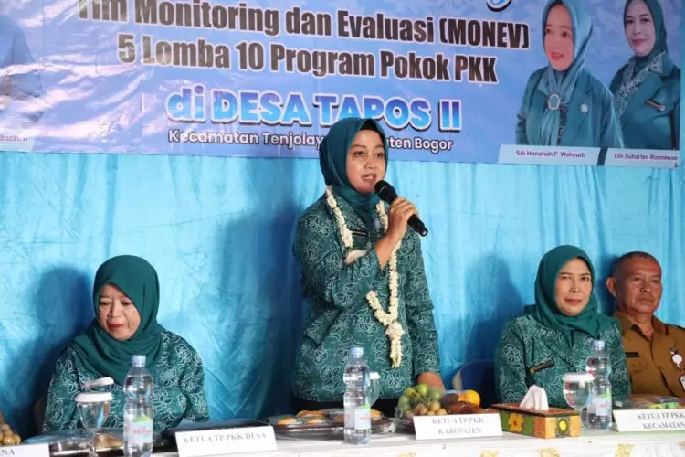 Dorong Perubahan Positif, TP-PKK Kabupaten Bogor Lakukan Monitoring dan Evaluasi 10 Program