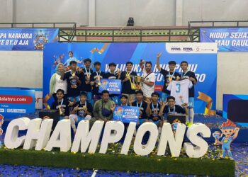 SMPN 7 Kota Bogor boyong Piala By.U tingkat SMP se Jawa Barat