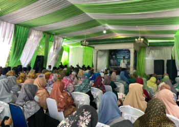 Gelar Maulid Nabi tingkat Desa, Yusuf Ibrahim sambil Sosialisasikan IKD