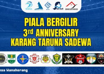 HUT ke-3, Katar SADEWA gelar Turnamen Sepak Bola
