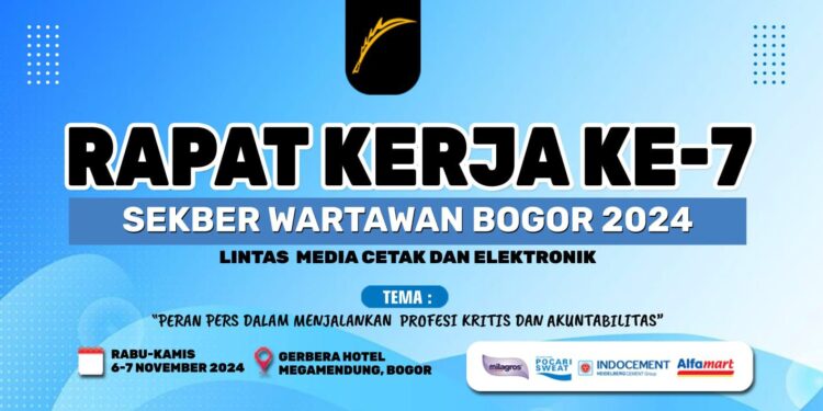 Sekber Wartawan Bogor Gelar Raker Ke-7, Danang Donoroso: Siap Bangkit