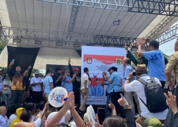 Hari Terakhir, Paslon Nomor Urut 1 adakan Kampanye Akbar