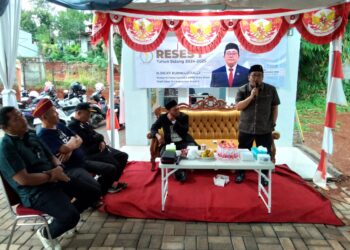 Gelar Reses di Cileungsi, H.Ricky Kurniawan bahas Pemekaran sampai Pembangunan Kantor Presidium