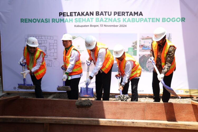Baznas Kabupaten Bogor Bangun Rumah Sehat, Sekda Ajat : Tempat Berobat Gratis Masyarakat