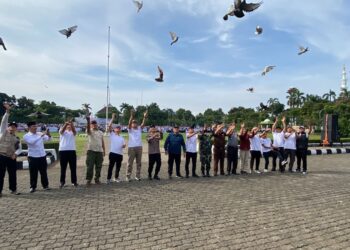 Pemkab Bogor bersama Bawaslu Gelar Apel Siaga Masa Tenang