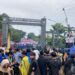 Hari Anti Korupsi, Mahasiswa Empat Pilar Demo di Gedung Tegar Beriman