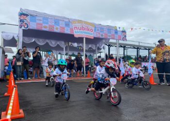 250 Pembalap Cilik Ramaikan Event Pushbike Bogor di Q Square
