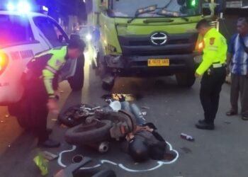 Ngantuk, Motor Tubruk Dump Truk