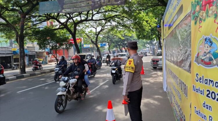 Polsek Gunung Putri Siapkan Pos Pengamanan Nataru di Jalan Alternatif Cikeas