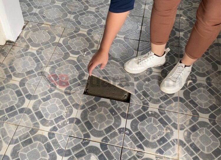 Bukan hanya Telat, Pembanguan RKB SMPN 4 Gunung Putri terkesan Asal Jadi, Ini Faktanya