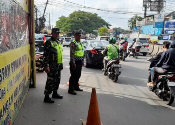 Polsek Gunung Putri Pastikan Keamanan Lalin jelang Nataru 