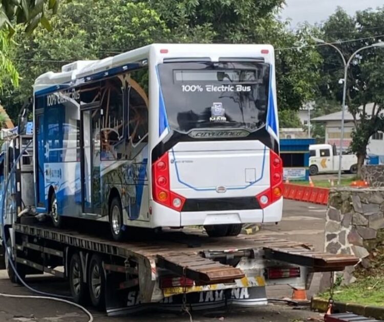 Woow, Pemkab Bogor Siapkan 2 Bus Listrik Gratis Trayek Bambu Kuning – Pancakarsa