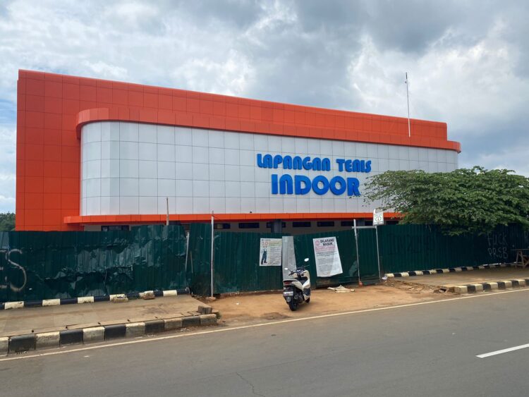 Habiskan 40 Milliar, Dispora Siap Resmikan Lapangan Tennis Indoor Pakansari