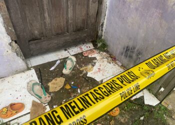 Sadisss !!! Cekcok, Suami Bacok Istri