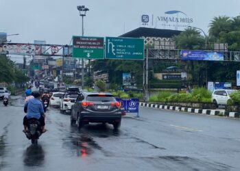 Usai Libur Panjang, Arus Lalu Lintas Puncak Bogor Terpantau Lengang