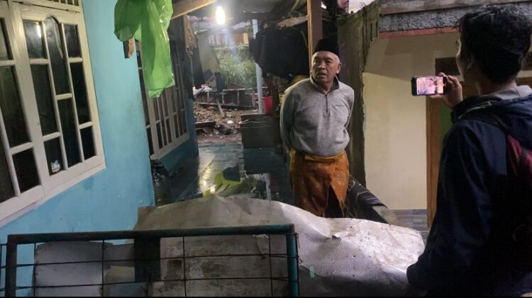 Hujan Deras, Dua Rumah Alami Kerusakan