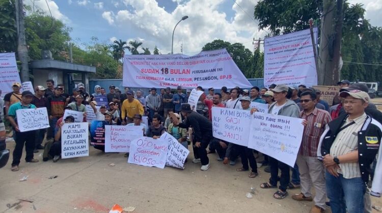 Sadiisss, Karyawan PT Armindo Galvanizing 18 Bulan Gak Dibayar 