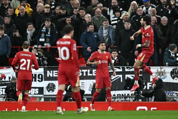 Liverpool Kokoh di Puncak! The Reds Bungkam Newcastle 2-0 di Anfield