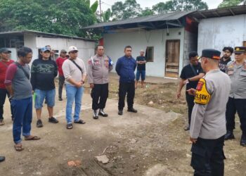 Diduga Tempat Pengoplosan Gas, Polsek Parung Lakukan Penggerebekan