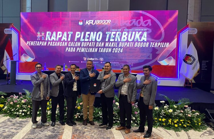 Sah! KPU Tetapkan Rudy-Jaro Sebagai Bupati dan Wakil Bupati