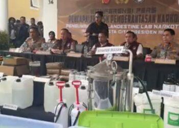 Polda Jabar Bersama Polres Bogor Ungkap Pabrik Narkotika Terbesar di Jabar, 1 Ton Tembakau Sintetis Diamankan