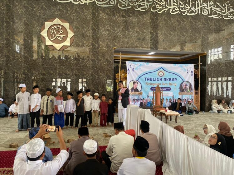 DKM Masjid Al-Ansori Gelar Tabligh Akbar Untuk Memperingati Isra Mi’raj