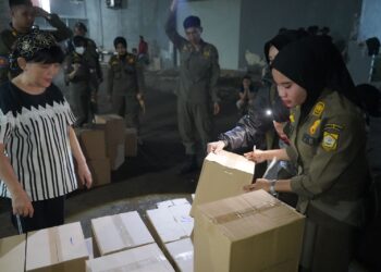 Menjelang Ramadhan, Satpol PP Kabupaten Bogor Razia 8.130 Botol Miras