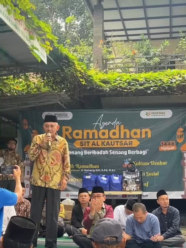 Achmad Ru’yat Apresiasi SIT Al Kautsar Ajarkan Pentingnya Peduli dan Berbagi kepada Sesama