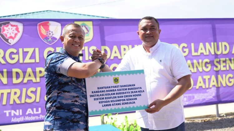 Bupati Bogor Resmikan Dapur Gizi Gratis Lanud Atang Sendjaja, Siap Duplikasi ke-40 Kecamatan