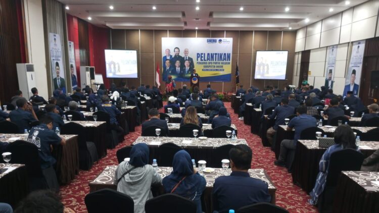 DPD Partai NasDem Kabupaten Bogor Lantik 44 Pengurus Baru, Targetkan Tambah Kursi DPRD Dua Kali Lipat