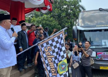 Pemkab Bogor Lepas 435 Jemaah Haji Kloter Kedua ke Tanah Suci