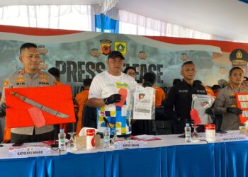 Polres Bogor dan Polresta Bogor Kota Bongkar Sindikat Preman Berkedok Debt Collector, 108 Kendaraan Disita