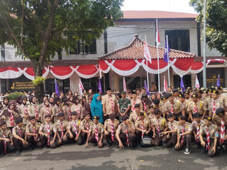 Sebanyak 1000 Wirausaha Muda Pramuka Dapat Pelatihan Platform Digital, Ini Kata Bupati Bogor