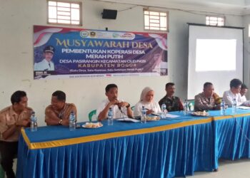 Koperasi Merah Putih di Desa Pasirangin Terbentuk