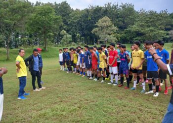 Menuju Piala Bupati Bogor 2025, Ketua Apdesi Gunung Putri Dukung Langsung Seleksi Sepakbola U-18 Zona 3