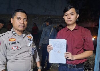 Mobil Tertimpa Besi di Jalan Raya Bogor – Jakarta, Ipda Ferdhyan: Diselesaikan Secara Kekeluargaan