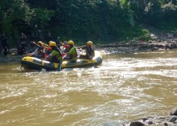 Calon Atlet Arung Jeram Asal Gunung Putri Jalani Tes Fisik di Pusat Pelatihan FAJI Kabupaten Bogor