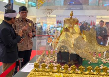 HJB Ke-543, Puluhan Benda Pusaka dari Tiga Kerajaan Dipamerkan di Cibinong City Mall