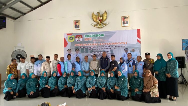 Sosialisasi Antikorupsi di Desa Ciangsana, KPK Tekankan Pentingnya Pendidikan dan Pencegahan