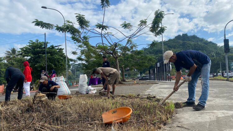 Kolaborasi Bersihkan Exit Tol Gunung Putri, Pemdes Satukan Persepsi Lintas Instansi