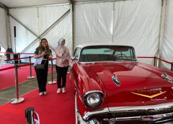 Kabogorfest 2025, Belasan Kendaraan Klasik Mejeng di Pakansari