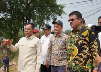Jaro Ade Tinjau Lokasi Pertemuan Sungai Cileungsi dan Cikeas, Pemkab Bogor Percepat Normalisasi Sungai