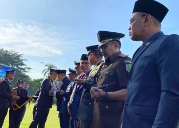 Polres Bogor Gelar Upacara Hari Bhayangkara ke-79, Kapolres Sampaikan Apresiasi dan Permohonan Maaf