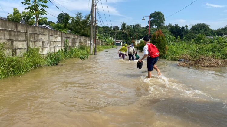 Hujan Deras Guyur Cileungsi, Perumahan Puri Permata Tergenang Banjir