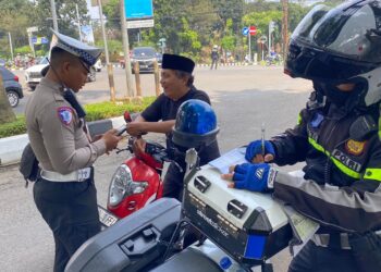 Operasi Patuh Lodaya 2025, Sebanyak 180 Kendaraan Terjaring