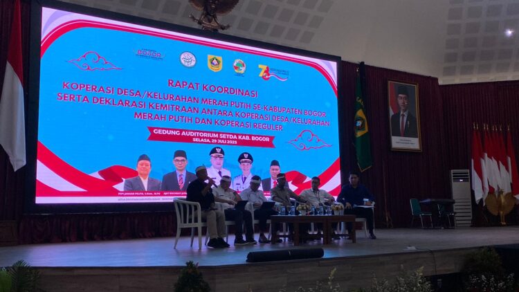 Koperasi Merah Putih Jadi Pilar Ekonomi, Pemkab Bogor Dorong Penguatan Desa Sejahtera