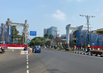 Ditargetkan Rampung Tahun Ini, Pintu Masuk Ibukota Kabupaten Bogor Tengah Dipercantik