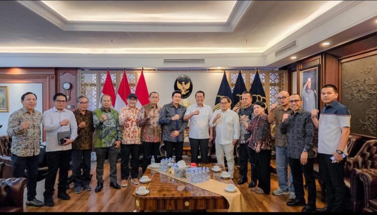 Pemerintah Dukung Kongres Persatuan PWI, Panitia Kongres Temui Menkum dan Kapuspen TNI