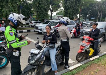 Polres Bogor Gunakan ETLE Mobile Pada Operasi Patuh Lodaya 2025
